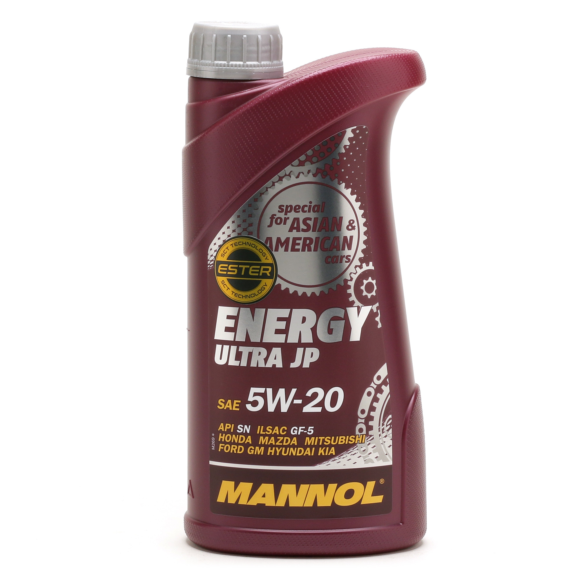 Mannol 7906 Energy Ultra JP 5W-20 synthetisches Motoröl 1l Flasche